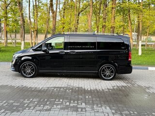 2019 Mercedes-Benz V-Класс Long 220 d длинный III (W447), чёрный, 4850000 рублей, вид 4