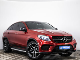2017 Mercedes-Benz GLE Coupe 400 I (C292), красный, 3699000 рублей, вид 1