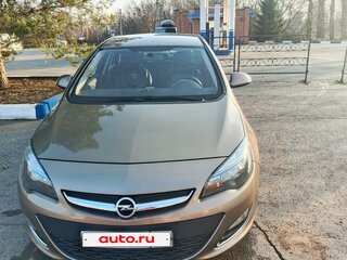 2012 Opel Astra J Рестайлинг, бежевый, 1080000 рублей, вид 1