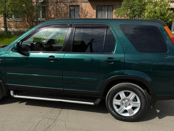 2002 Honda CR-V II, зелёный, 750000 рублей - вид 3