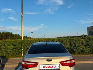 2011 Kia Rio III, серебристый, 750000 рублей, вид 5