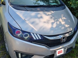 2016 Honda Fit III, серебристый, 880000 рублей, вид 2