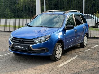 2018 Lada (ВАЗ) Granta I Рестайлинг, синий, 599000 рублей, вид 3