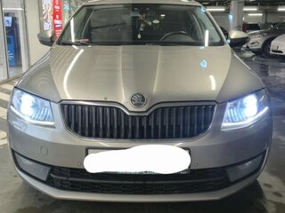 2013 Skoda Octavia III (A7), бежевый, 1400000 рублей, вид 2