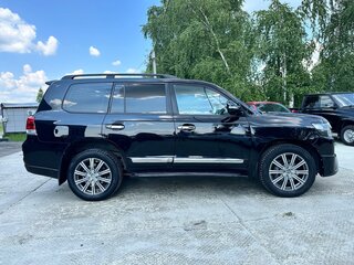 2012 Toyota Land Cruiser 200 Series Рестайлинг 1, чёрный, 3200000 рублей, вид 3