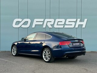 2013 Audi A5 I (8T) Рестайлинг, синий, 1899000 рублей, вид 2