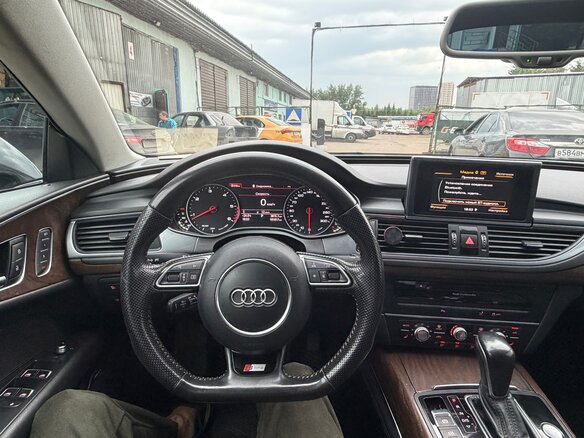 2015 Audi A7 I (4G) Рестайлинг, чёрный, 2720000 рублей - вид 13