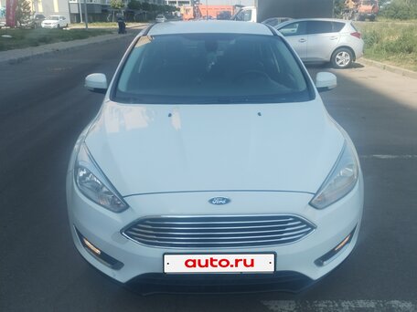 2018 Ford Focus III Рестайлинг, белый, вид 1