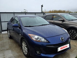 2013 Mazda 3 II (BL) Рестайлинг, синий, 890000 рублей, вид 3