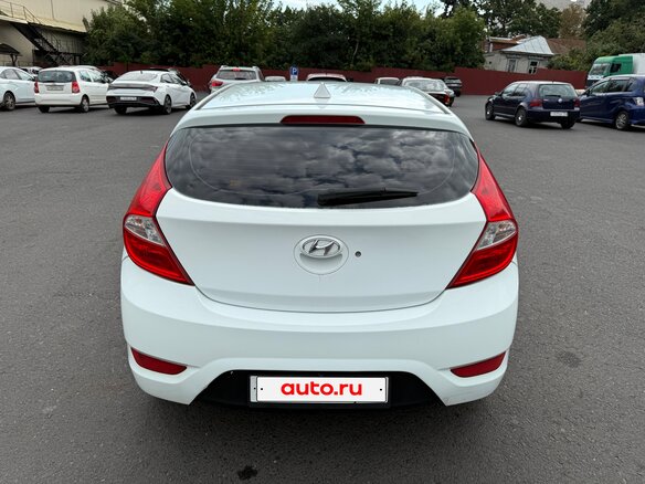 2012 Hyundai Solaris I, белый - вид 4