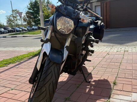 2014 Yamaha MT-07 (FZ-07), белый, 550000 рублей, вид 1