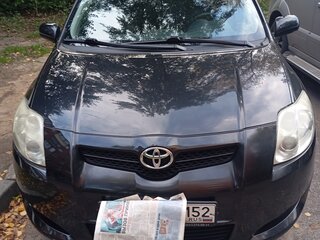 2008 Toyota Auris I, чёрный, 680000 рублей, вид 1