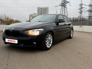 2012 BMW 1 серии 118i II (F20/F21), чёрный, 1050000 рублей, вид 1