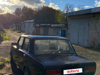2006 Lada (ВАЗ) 2107, пурпурный, 75000 рублей, вид 2