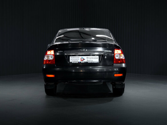2012 Lada (ВАЗ) Priora I, чёрный - вид 5