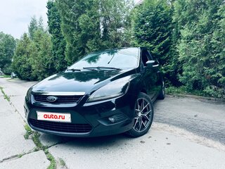 2008 Ford Focus II Рестайлинг, чёрный, 450000 рублей, вид 2