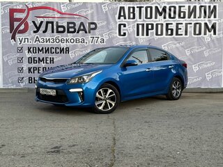 2019 Kia Rio IV, синий, 1536000 рублей, вид 3