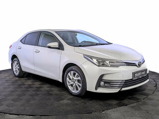 2017 Toyota Corolla XI (E160, E170, E180) Рестайлинг 1, белый, 1530000 рублей, вид 3