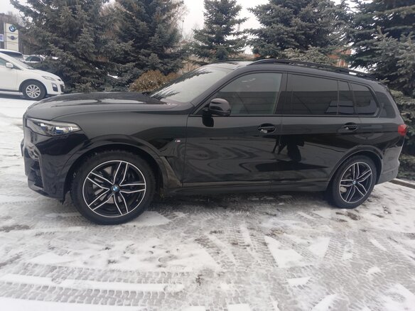 2021 BMW X7 30d I (G07), чёрный, 7480000 рублей - вид 2