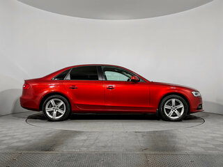 2013 Audi A4 IV (B8) Рестайлинг, красный, 1365000 рублей, вид 4