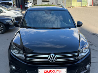 2014 Volkswagen Tiguan I Рестайлинг, чёрный, 1575000 рублей, вид 2