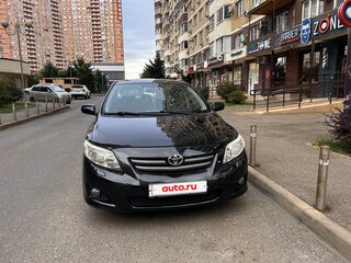 2009 Toyota Corolla X (E140, E150), чёрный, 780000 рублей, вид 1