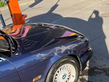 1992 BMW 5 серии 520i III (E34), синий, 430000 рублей, вид 4