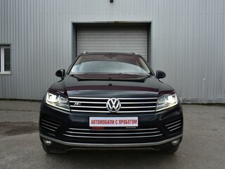 2016 Volkswagen Touareg II Рестайлинг, синий, 2449000 рублей, вид 5