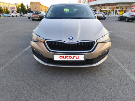 2021 Skoda Rapid II, коричневый, 1650000 рублей, вид 2