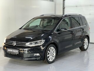 2017 Volkswagen Touran II, чёрный, 1629000 рублей, вид 3