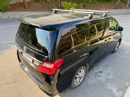 2011 Toyota Alphard II, чёрный, 3140000 рублей, вид 2