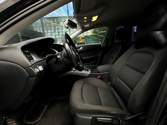 2013 Audi A4 IV (B8) Рестайлинг, чёрный, 1320000 рублей - вид 6