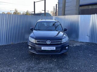 2012 Volkswagen Tiguan I Рестайлинг, синий, 690000 рублей, вид 3