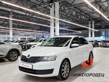 2014 Skoda Rapid I, белый, 639000 рублей, вид 1