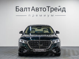 2026 Mercedes-Benz S-Класс 450 d Long 4MATIC VII (W223) Рестайлинг, зелёный, 26650000 рублей, вид 4