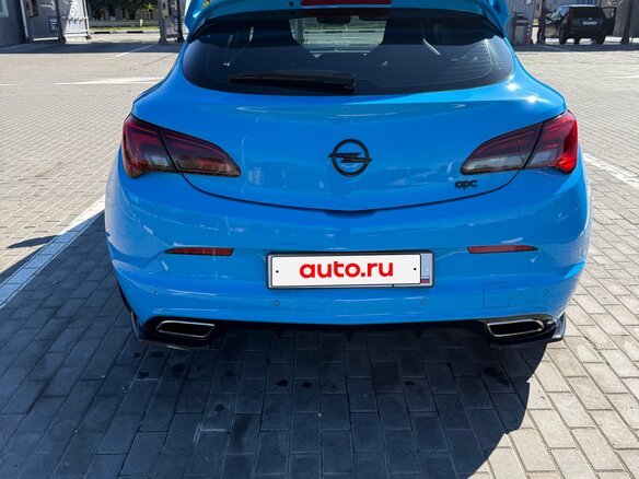 2012 Opel Astra OPC J, синий, 1800000 рублей - вид 13