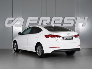 2018 Hyundai Elantra VI (AD) Рестайлинг, белый, 1349000 рублей, вид 2