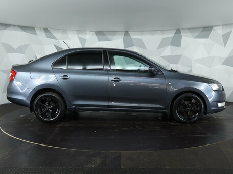 2014 Skoda Rapid I, серый, 889000 рублей, вид 4