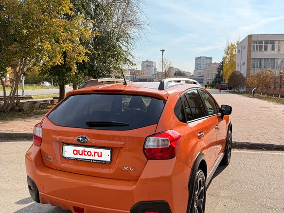 2012 Subaru XV I, оранжевый, 1490000 рублей - вид 6