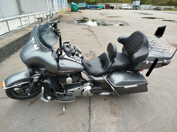 2014 Harley-Davidson Electra Glide, серый, 1100000 рублей - вид 1