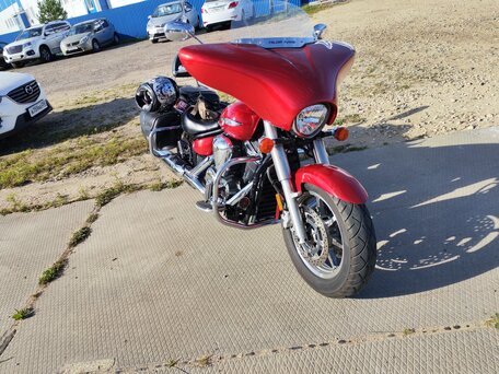 2012 Yamaha XVS1300, красный, 925000 рублей, вид 1