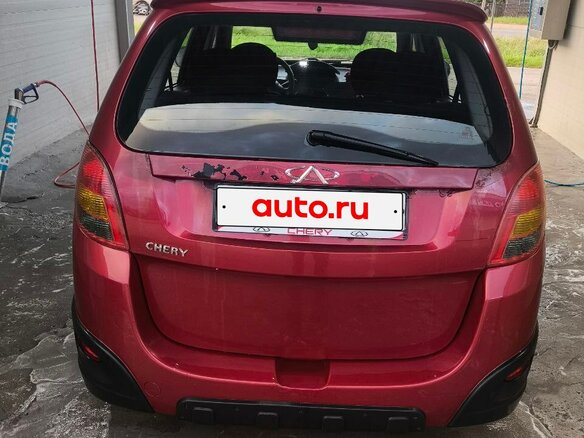 2012 Chery IndiS (S18D) I, красный, 250000 рублей - вид 1