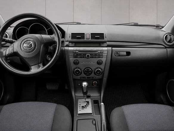 2006 Mazda 3 I (BK) Рестайлинг, синий, 494200 рублей - вид 12