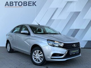 2018 Lada (ВАЗ) Vesta I, серебристый, 877000 рублей, вид 3