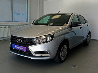 2017 Lada (ВАЗ) Vesta I, серебристый, 770000 рублей, вид 1