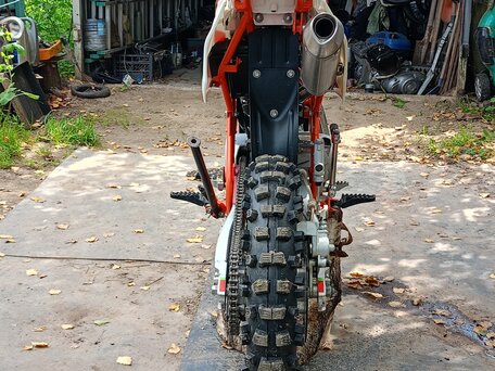 2024 Kayo Basic TT125, оранжевый, 80000 рублей, вид 4