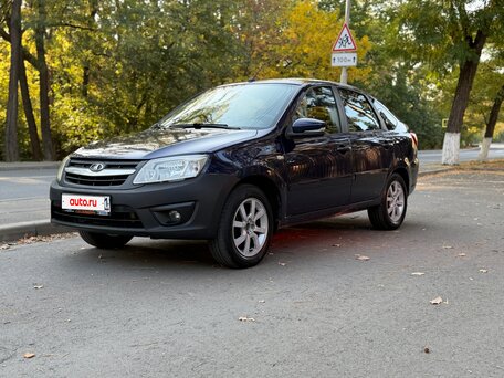 2016 Lada (ВАЗ) Granta I, синий, 330000 рублей, вид 1
