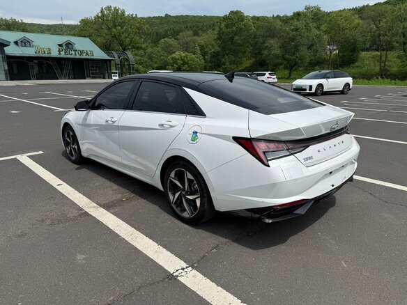 2021 Hyundai Elantra VII (CN7), белый - вид 5