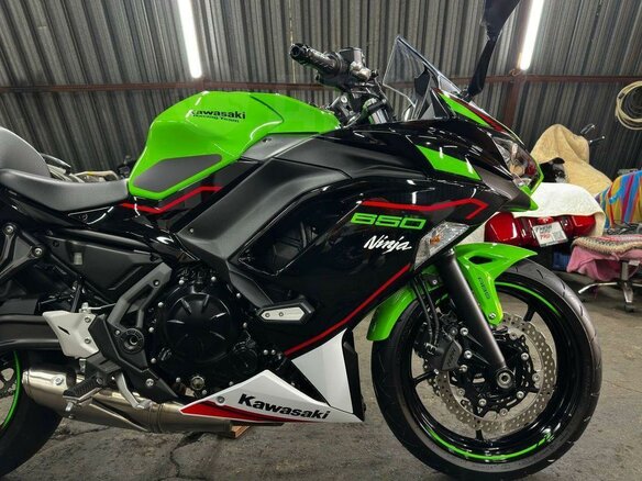 2021 Kawasaki Ninja 650, зелёный, 880000 рублей - вид 18