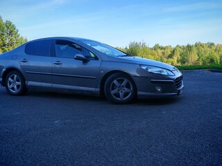 2007 Peugeot 407, серый, 299000 рублей, вид 3